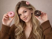 closeup webcam VivienHans